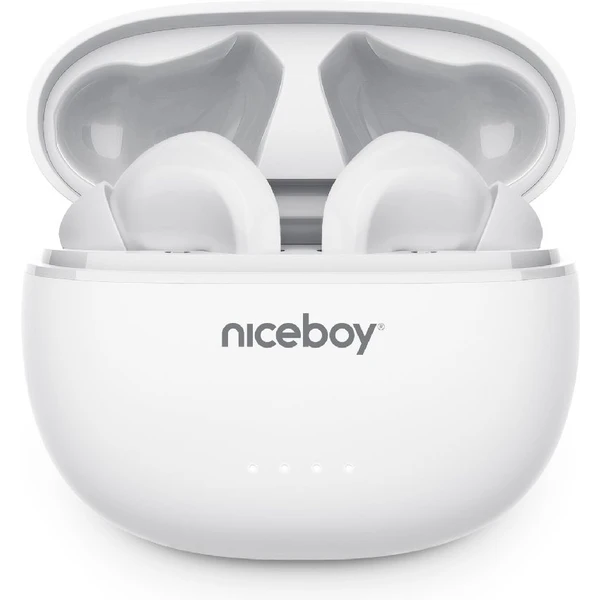 Niceboy HIVE Pins ANC 3 biela - Slúchadlá - Hlavný obrázok