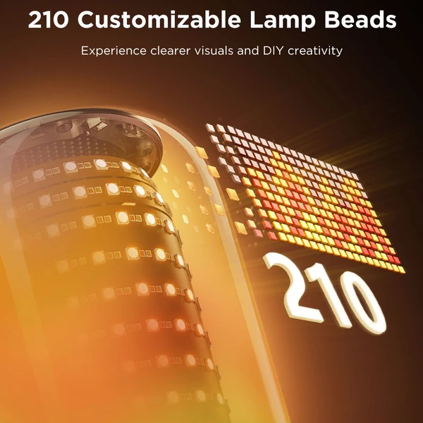 Govee Table Lamp 2 RGBW Akumulátorová lampa s reproduktorom - zvuk od JBL - Chytré lampičky - Obrázok 1V3L000K01
