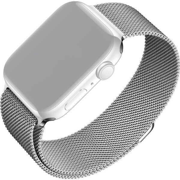 E-shop FIXED Mesh Strap sieťový nerezový remienok Apple Watch 38/40/41mm strieborný