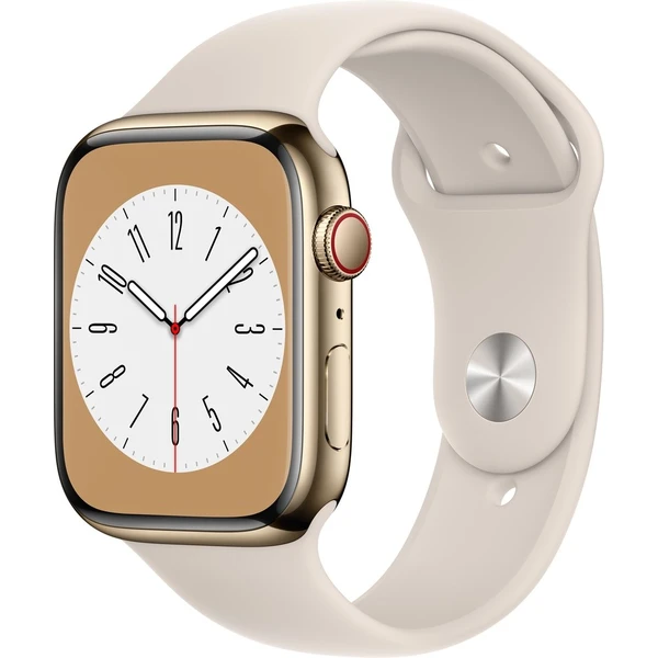 Apple Watch Series 8 Cellular 45mm oceľ (Ďalšia) - Inteligentné hodinky - Obrázok 1VT9700301