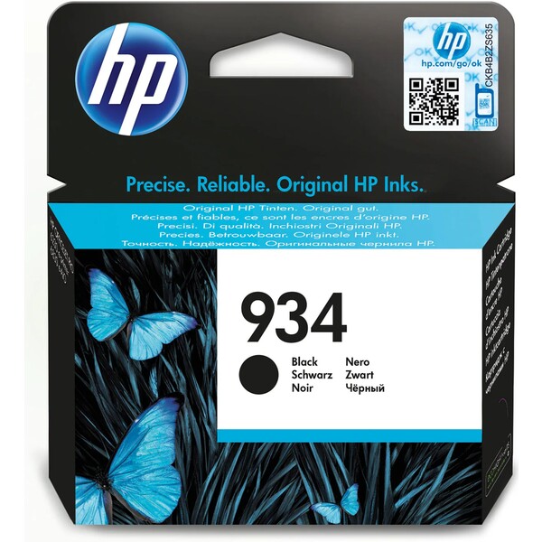 E-shop HP C2P19AE č. 934 Čierna originálna