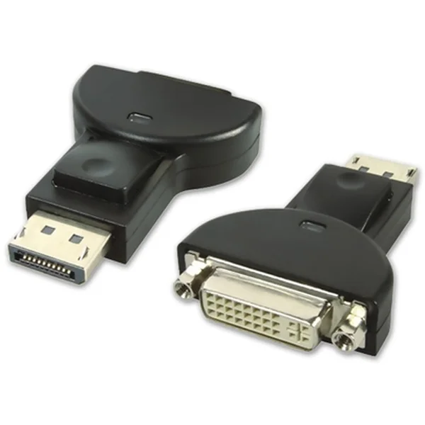 PremiumCord DisplayPort/DVI-I redukcia čierna - Káble a redukcie - Hlavný obrázok