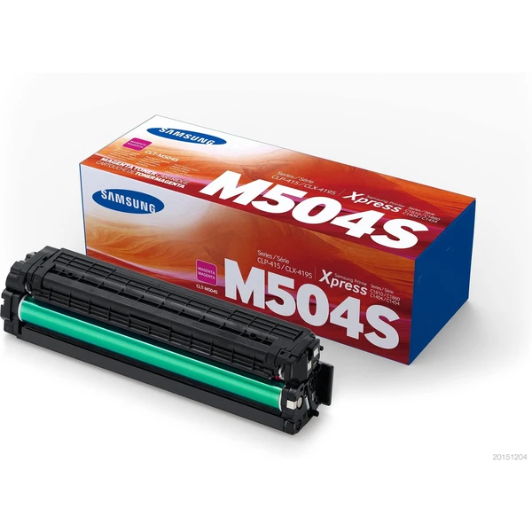 Samsung CLT-M504S Purpurová tonerová kazeta  - Cartridge - Hlavný obrázok