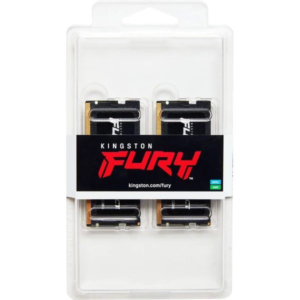 Kingston FURY Impact Black DDR5 64GB 4800MT/s CL38 SO-DIMM (2x32GB) XMP - Operačné pamäte - Obrázok 1XAY600301