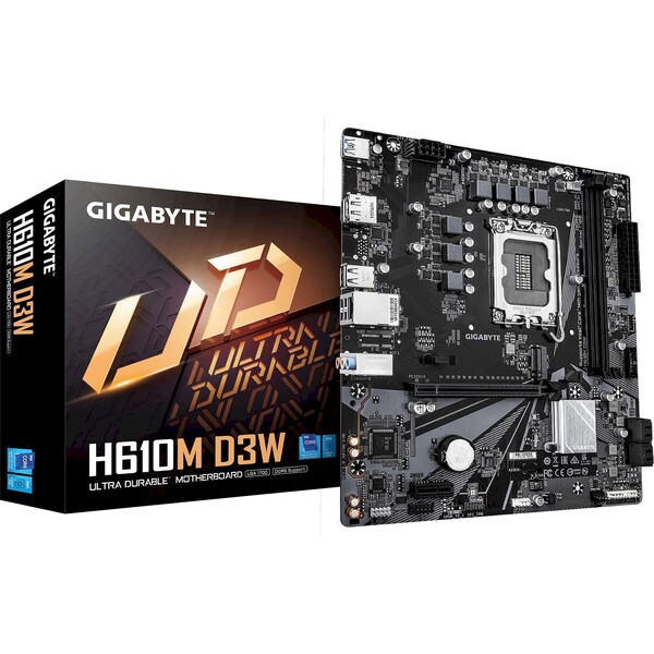 Gigabyte H610M D3W - Základné dosky - Obrázok 1Y4L000K01
