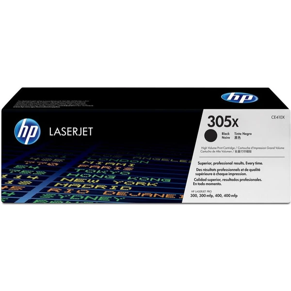 HP CE410X č. 305X Čierna originálna - Tonery - Hlavný obrázok