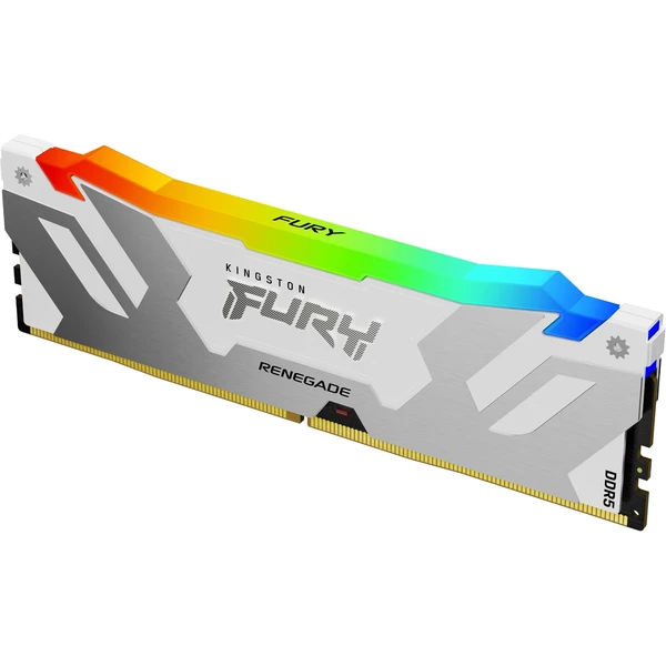 Kingston FURY Renegade White RGB DDR5 32GB 6400MT/s CL32 DIMM (2x16GB) XMP - Operačné pamäte - Obrázok 1YWN100501