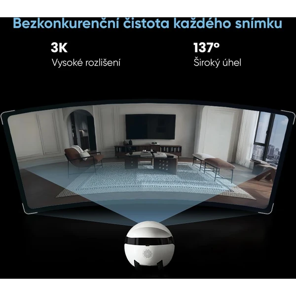 Enabot EBO Air 2 Plus biela - IP kamery - Obrázok 1Z8L000K01