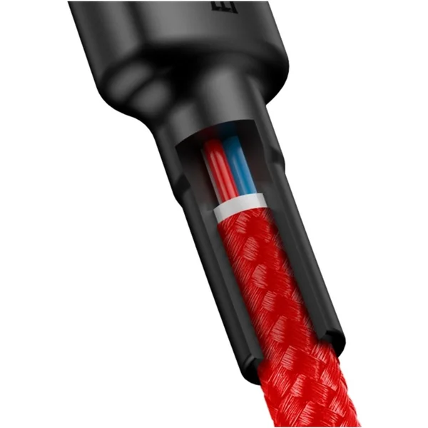 Baseus Cafule USB-C/USB-C napájací kábel 60W 1m červený - Káble a redukcie - Obrázok 1Z95300401