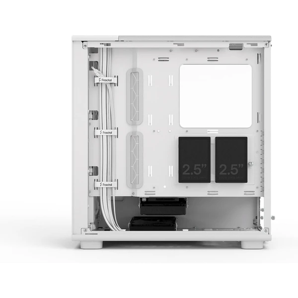 Fractal Design Epoch White TG Clear tint - Počítačové skrine - Obrázok 1Z9F000K01