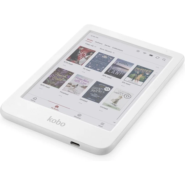 Kobo Clara Colour čítačka biela - Čítačky elektronických kníh - Obrázok 1ZNI000K01