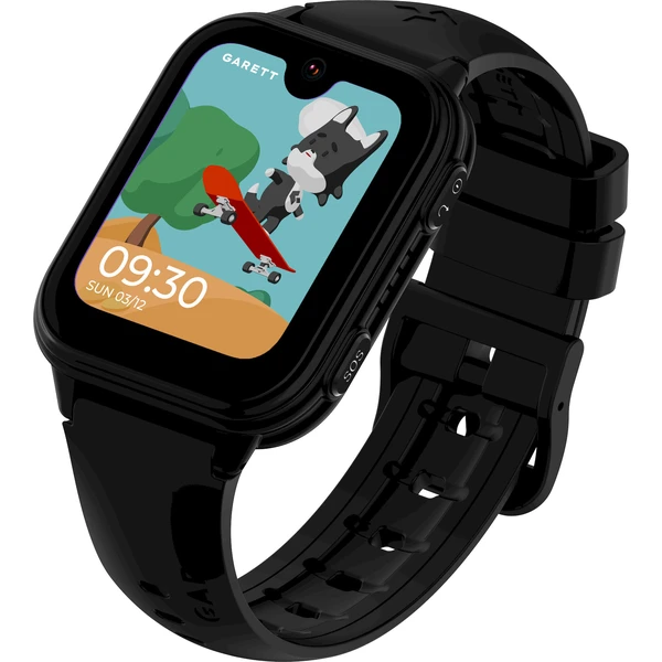 Garett Kids Vibe AI 4G múdre hodinky čierne - Inteligentné hodinky - Hlavný obrázok