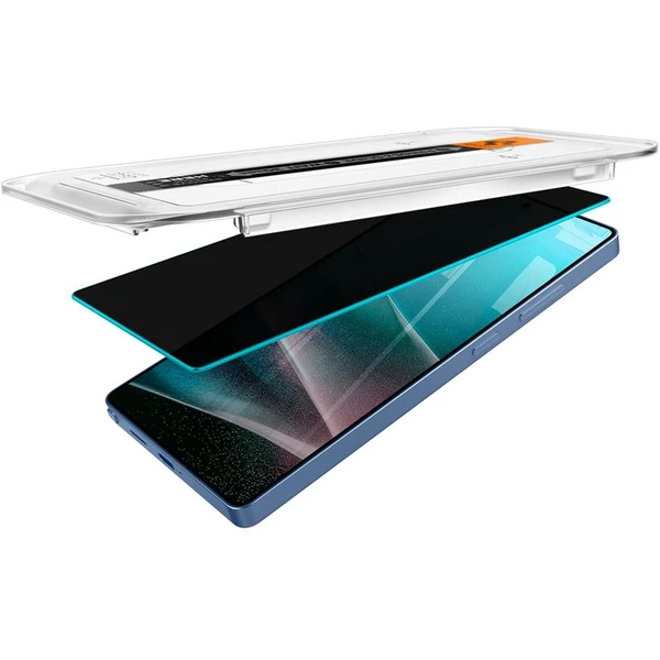 Spigen Glass TR EZ Fit HD (Privacy) tvrdené sklo Samsung Galaxy S25 Ultra (2 ks) - Ochranné fólie a sklo - Obrázok 1a071406b03543e1aa5fb9e183ff7ce8