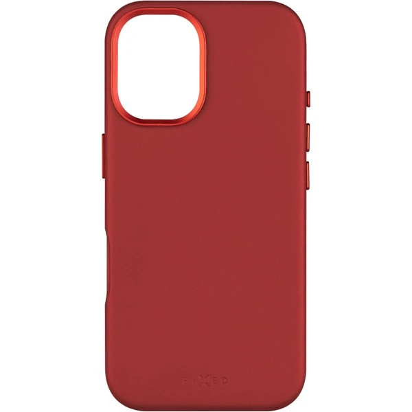 FIXED MagLeather kožený kryt s MagSafe Apple iPhone 16 červený - Puzdra - Obrázok 1a2cc3fed80443e09053844794e6d820