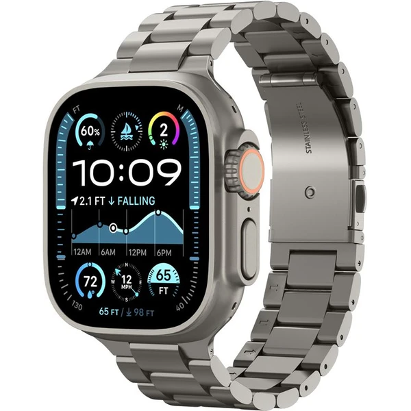 Spigen Modern Fit Titanium remienok Apple Watch 49/46/45/44mm prírodný titán - Remienky - Obrázok 1a325a81804b43ec951e851c6438e6fe