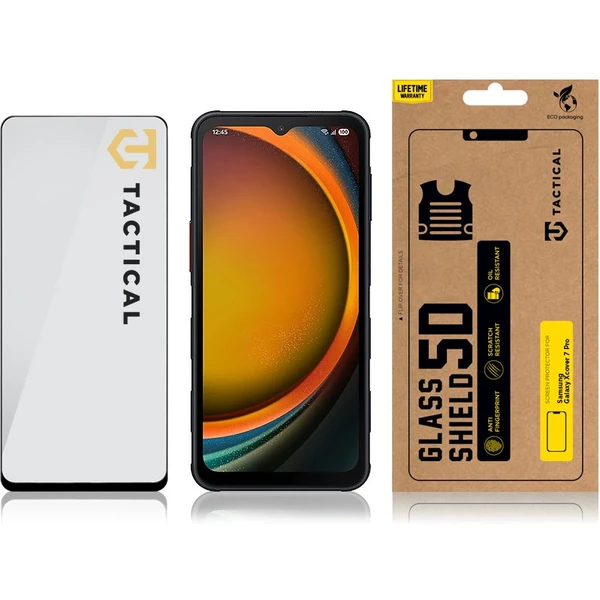 Tactical Glass Shield 5D sklo Samsung Galaxy Xcover 7 Pre čierne - Ochranné fólie a sklo - Obrázok 1a3371c1cafc47a4b9fc77c2527bf92d