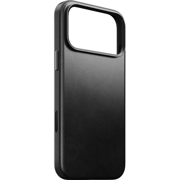 Nomad Traditional Leather (Horween) MagSafe kožený kryt iPhone 17 Pro Max/18 Pro Max Black - Puzdra - Obrázok 1a6b0ea7bc32415c93ecdde60e26317b