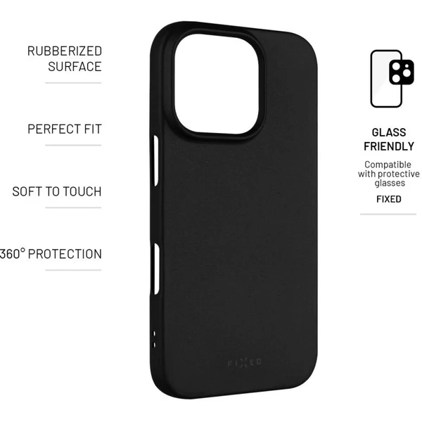 FIXED Story silikónový kryt Apple iPhone 16 Pro čierny - Puzdra - Obrázok 1a6cad331e144f8f8fa4ce965d03a3ef