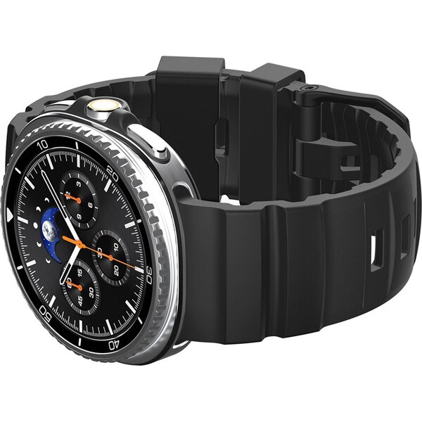 Spigen Silicone Band remienok Samsung Galaxy Watch8/Classic 46mm/44mm/40mm čierny - Remienky - Obrázok 1aa0b8b733bc46fc84659f58f266c968