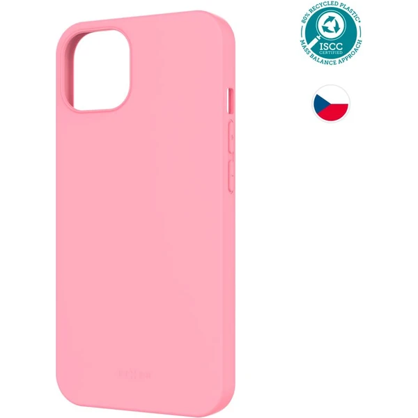 FIXED ReStory TPU recyklovaný kryt Apple iPhone 13 ružový - Puzdra - Hlavný obrázok