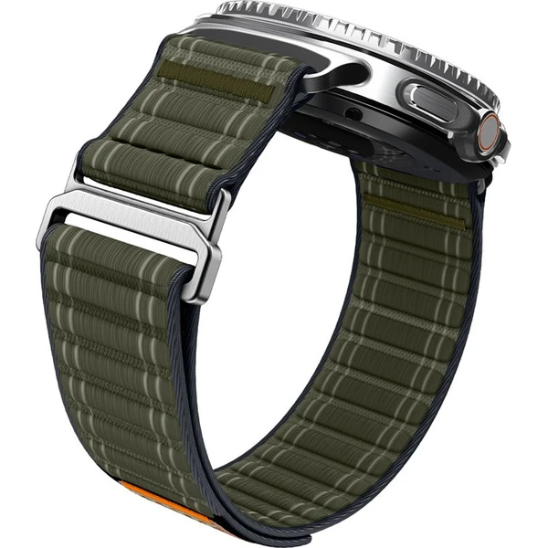 Spigen Fabric Band remienok (suchý zips) Samsung Galaxy Watch8 46/44/40mm zelený - Remienky - Obrázok 1ad132da9599426187bd16ac4680bb47
