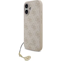 Guess 4G Charm kryt iPhone 17 ružový - Puzdra