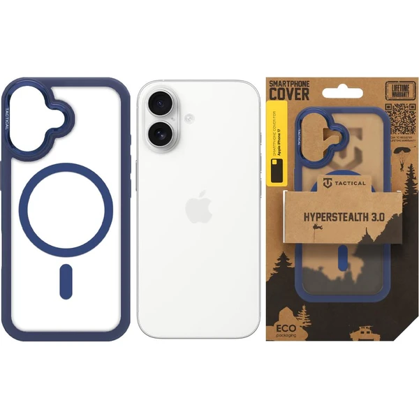 Tactical MagForce Hyperstealth 3.0 Kryt pre Apple iPhone 17 Deep Blue - Puzdra - Obrázok 1afb4341f142409fac7d476fef47ff34