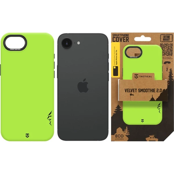 Tactical MagForce Velvet Smoothie 2.0 kryt Apple iPhone 16e/17e Avocado - Puzdra - Obrázok 1b326911548b4c8291bc6ffebff07513