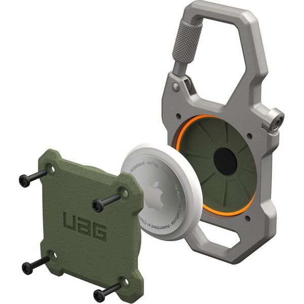 UAG Monarch AirTag Carabiner puzdro pre AirTag lokátor olivovo zelené - Puzdra - Obrázok 1b44f2b7f4064abbaee3374f52907382