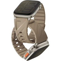 UNIQ Fluo Magnetický remienok pre Apple Watch (49-40mm) Soft Sand - Remienky