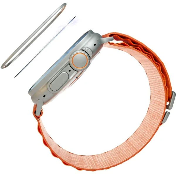 FIXED zafírové sklo pre Apple Watch Ultra s oceľovým rámčekom - Ochranné fólie a sklo - Obrázok 1b60325da1bf413e91b8aee922b83a6e