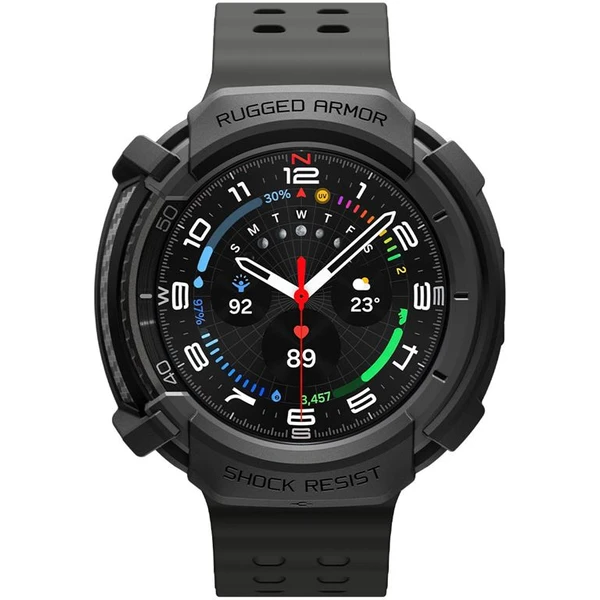 Spigen Rugged Armor kryt Galaxy Watch8 Classic (46mm) matne čierny - Puzdra - Obrázok 1b62265b8f63440c8541733f4dec8a04