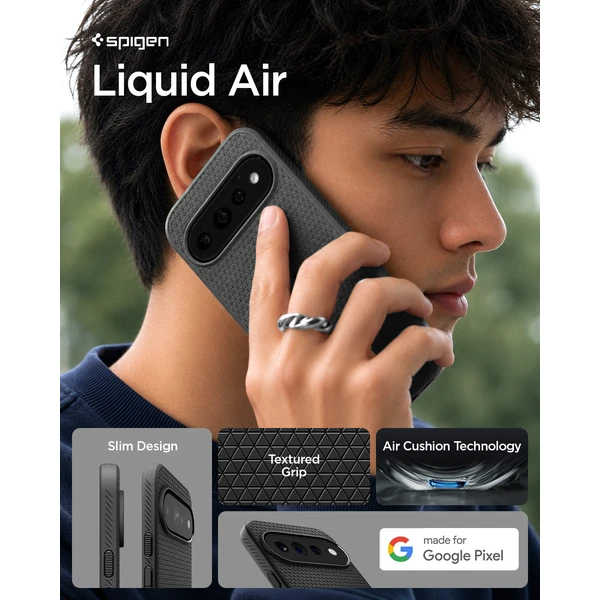 Spigen Liquid Air, matná čierna - Google Pixel 11 Pro - Puzdra - Obrázok 1b7aec1e396f45c79dfde26e899dbc41