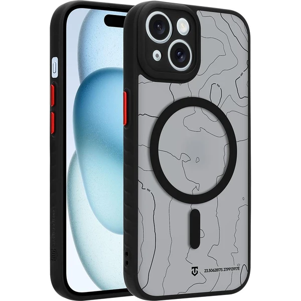 Tactical MagForce Warthog Kryt pre Apple iPhone 15 Asphalt - Puzdra - Obrázok 1b804988cd1343e09f04522d441c794f