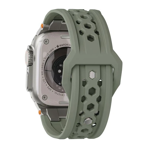 UAG Monarch Strap remienok Apple Watch 49/46/45/44/42mm olivový/titán - Remienky - Obrázok 1b9992cb4c6944a1b814a9306a750141