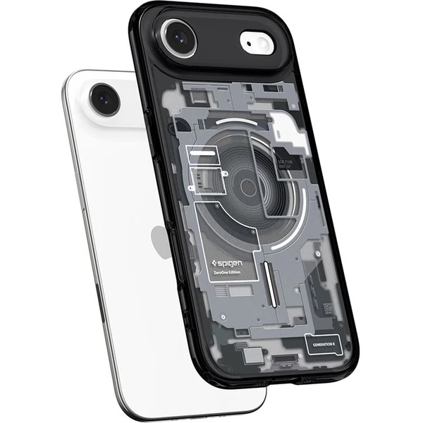 Spigen Ultra Hybrid MagSafe kryt iPhone Air zero one black - Puzdra - Obrázok 1b9a11b237d447038821aec9e51411c6