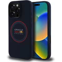 Oracle Red Bull Racing Silicone Red Ring MagSafe kryt iPhone 16 Pre Max modrý - Puzdra