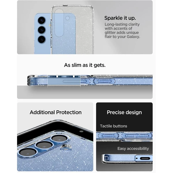 Spigen Liquid Crystal Glitter kryt Samsung Galaxy S25+ trblietavý - Puzdra - Obrázok 1be9c1c7dbd4402bbcd4df881d072357