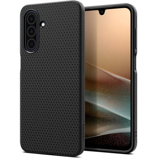 Spigen Liquid Air kryt Samsung Galaxy A26 5G matne čierny - Puzdra - Hlavný obrázok