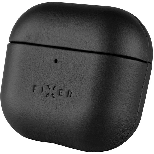 FIXED PodsLeather kožené púzdro pre Apple AirPods 4 čierne - Puzdra - Obrázok 1bfdc340d5b94cb880e37bea135b3b17