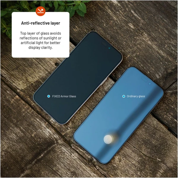 FIXED Armor 2,5D sklo s Anti-dust a AR vrstvou Apple iPhone 16 Pro Max - Ochranné fólie a sklo - Obrázok 1bfdc8abb7ed488dbf21d6b0af28671a