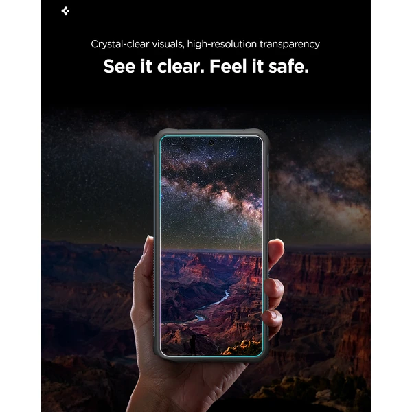 Spigen Glass tR EZ Fit Pro HD (Ochrana osobných údajov) sklo Samsung Galaxy S26+ priehľadné (2 ks) - Ochranné fólie a sklo - Obrázok 1c0b7cffe86a416bbeea95a7f35e3188