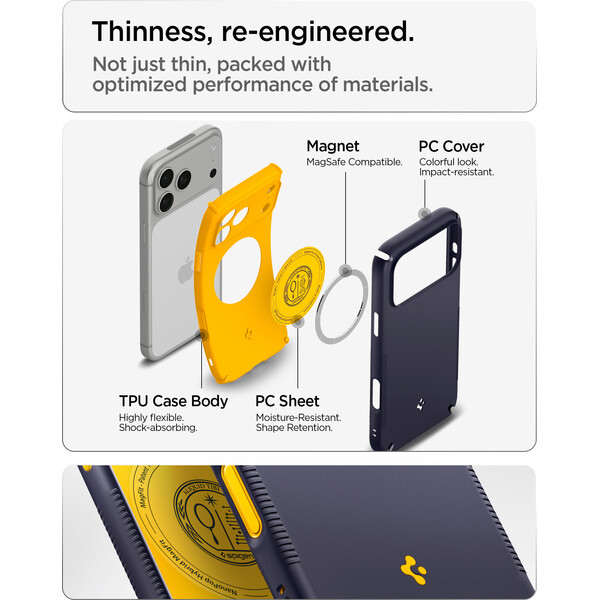 Spigen Nano Pop Hybrid MagSafe kryt iPhone 18 Pro/17 Pro blueberry navy - Puzdra - Obrázok 1c0f8afd08c94d859cae86fb6df9a0d8