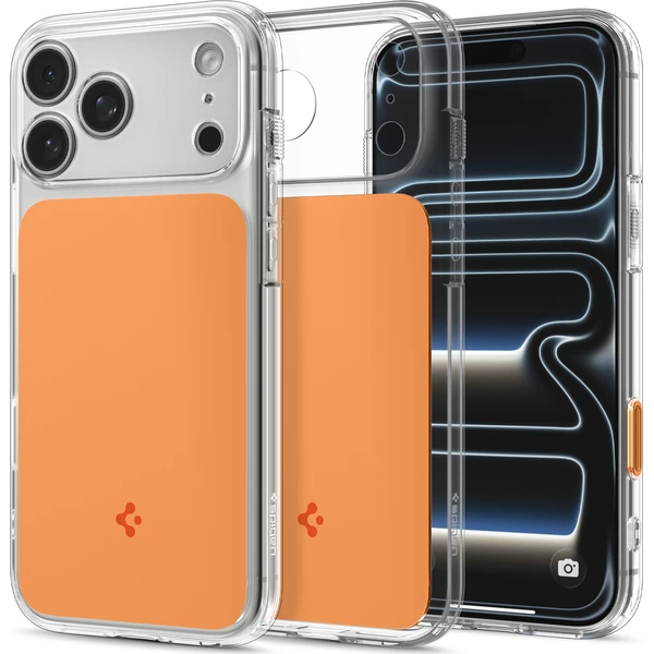 Spigen Ultra Hybrid T MagSafe kryt iPhone 18 Pro Max/17 Pro Max lesklá oranžová - Puzdra - Hlavný obrázok