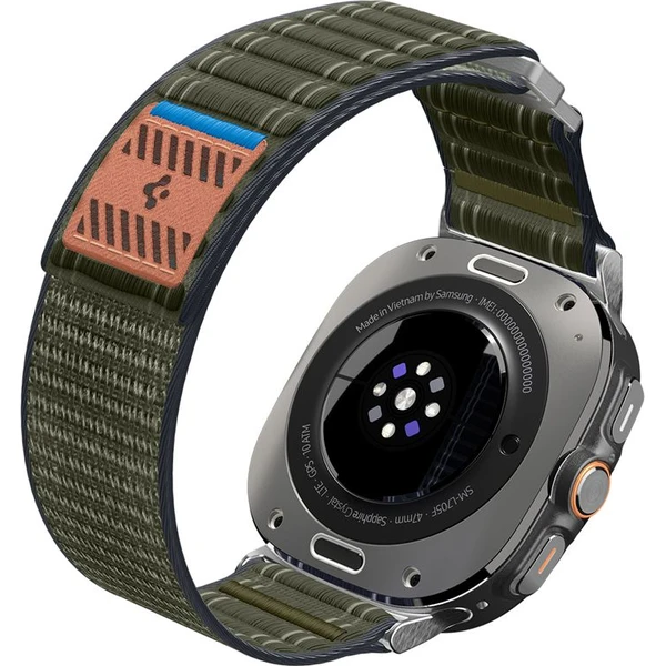 Spigen Fabric Band remienok (hook-and-loop) Samsung Galaxy Watch Ultra 47mm zelený - Remienky - Obrázok 1c1fdcb29b05417299dcf82a9a01273f