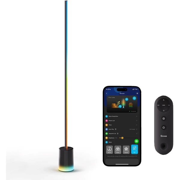 Govee Floor Lamp 2 Matter RGBICWW Smart lampa + ovládač - Inteligentné osvetlenie - Hlavný obrázok