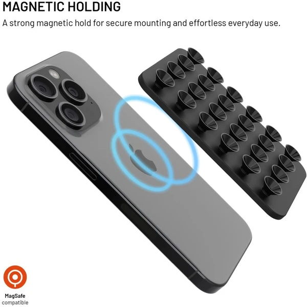 FIXED MagMate MagSafe držiak s prísavkami čierny - Držiaky - Obrázok 1c41ff832d78489b876fc7b0f1844eed