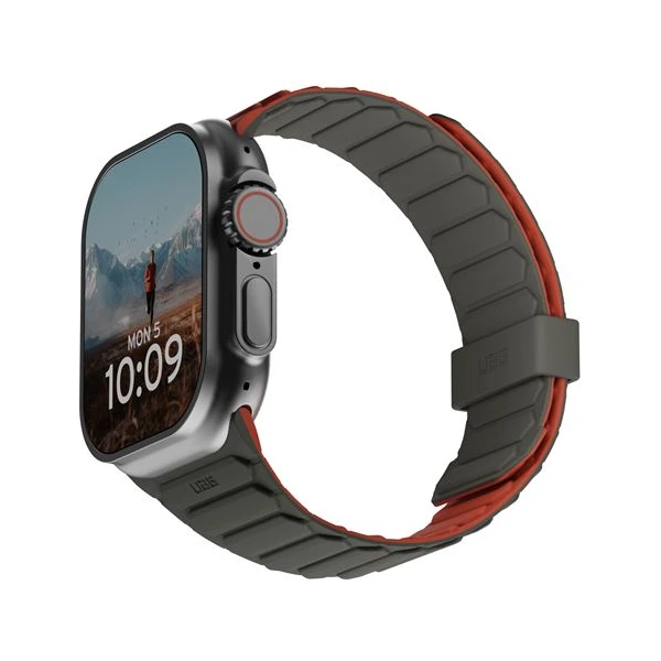 UAG Pathfinder remienok Apple Watch 49/46/45/44/42mm olivový/oranžový - Remienky - Obrázok 1c5f1d0f690a4321a4d9b5f832ed739d