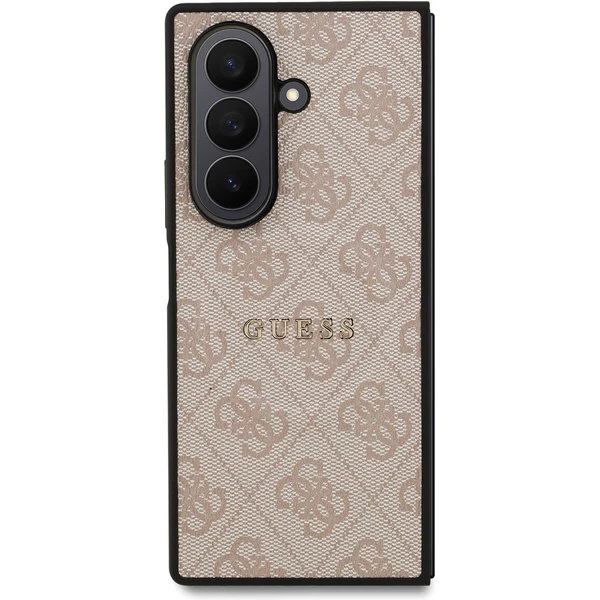 Guess PU Leather 4G Colored Ring Magnetic kryt Samsung Galaxy Z Fold 7 ružový - Puzdra - Obrázok 1c5f97913bd3421d992619efc74ade97