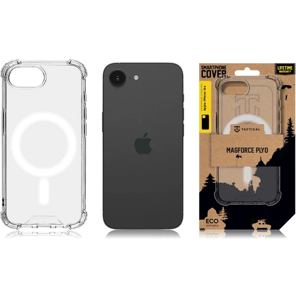 Tactical MagForce Plyo kryt Apple iPhone 17e/16e číry - Puzdra - Obrázok 1caa151eb82d48d891be7f9a17b46017